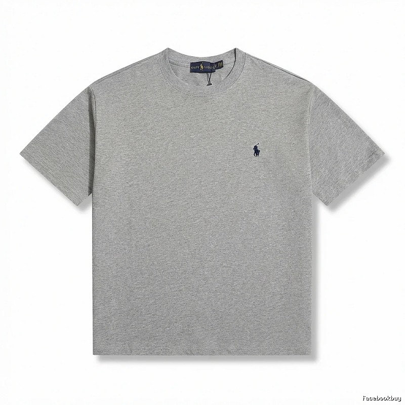 Ralph Lauren's classic and simple style gray T-shirt.
