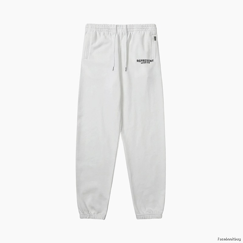 REPRESENT Basic White Sweatpants