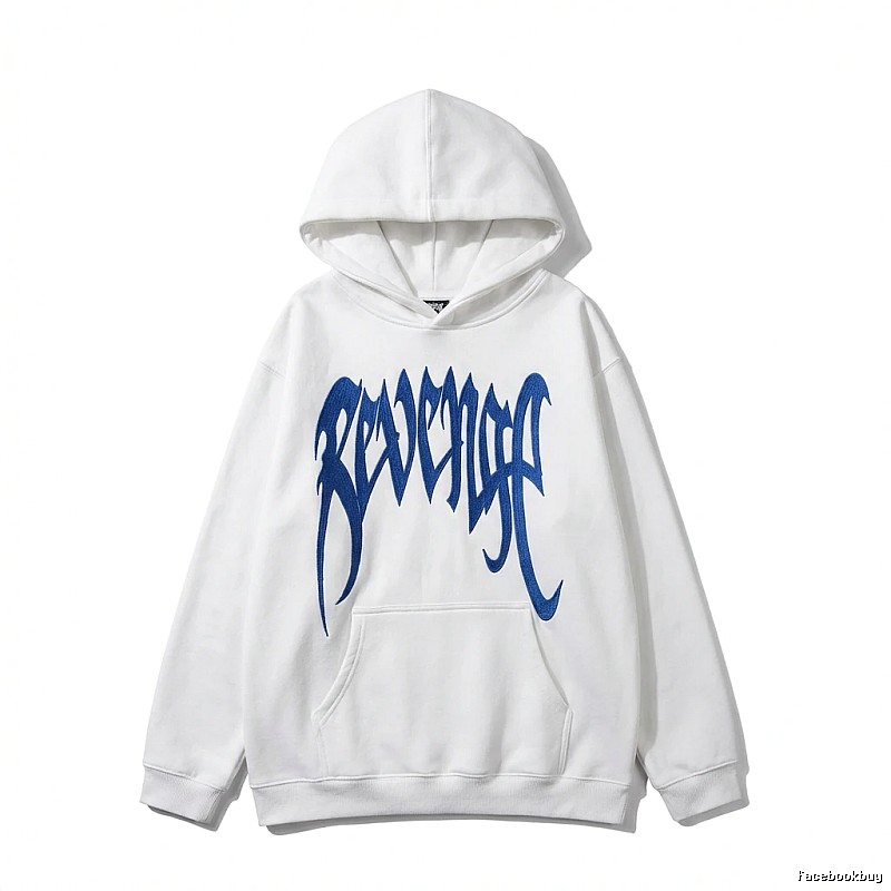 Revenge trendy and cool style white hoodie