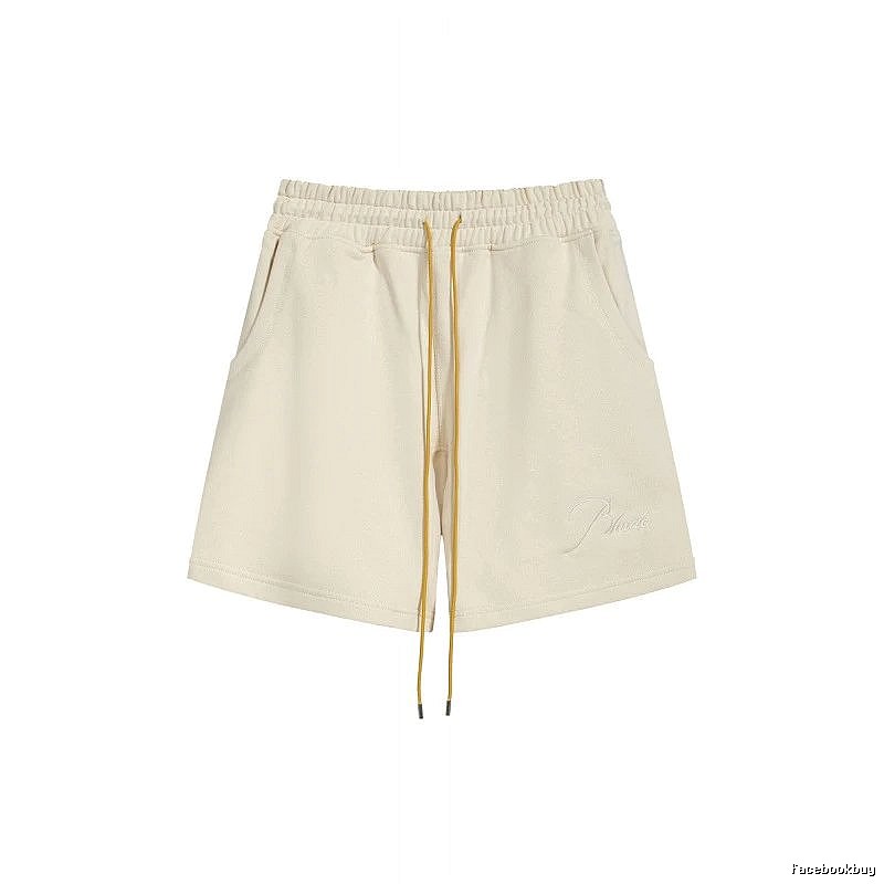 RHUDE's simple and casual style off-white shorts