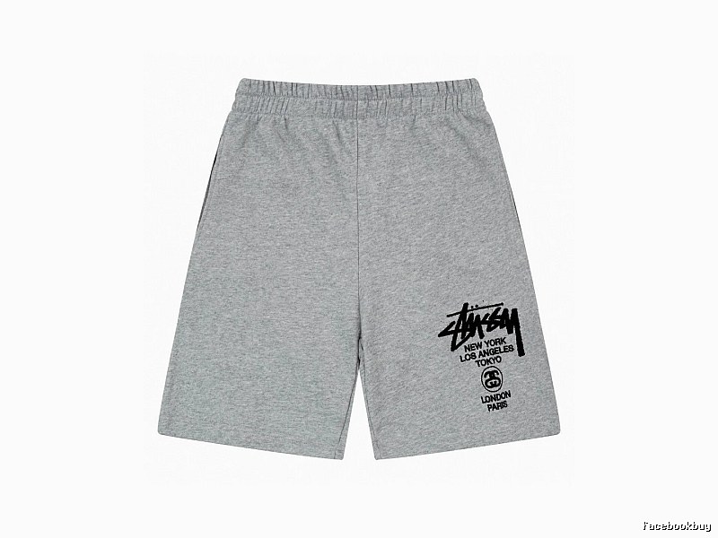 Stussy classic casual gray shorts