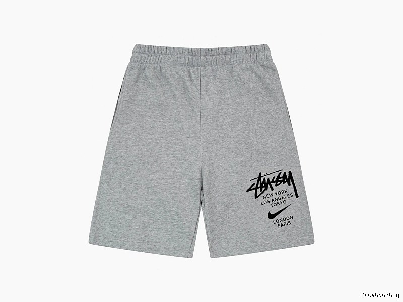 Stussy Co-branded Sporty Grey Shorts
