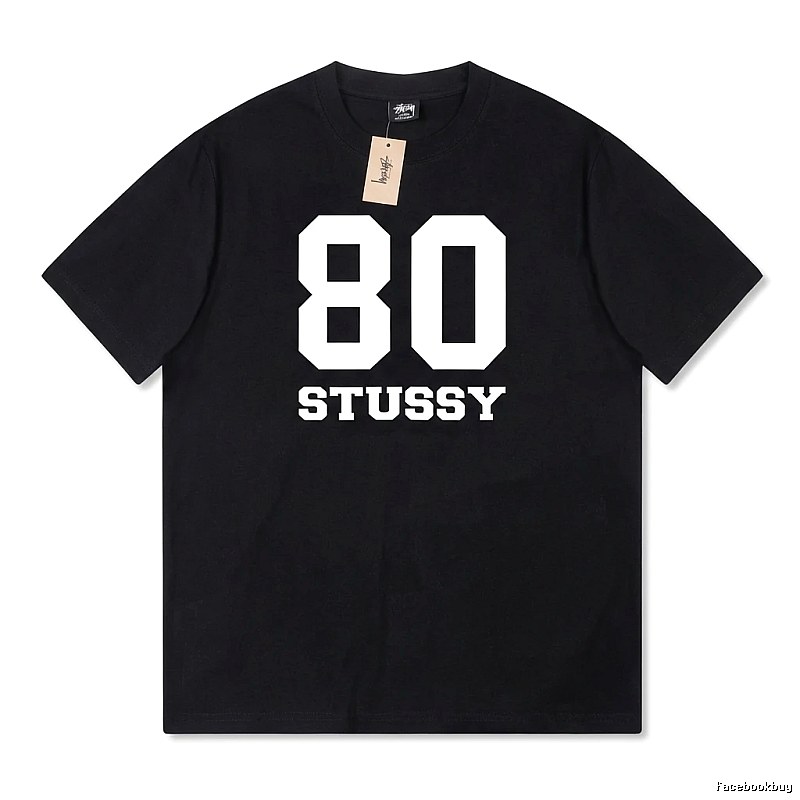 Stussy digital style black T-shirt