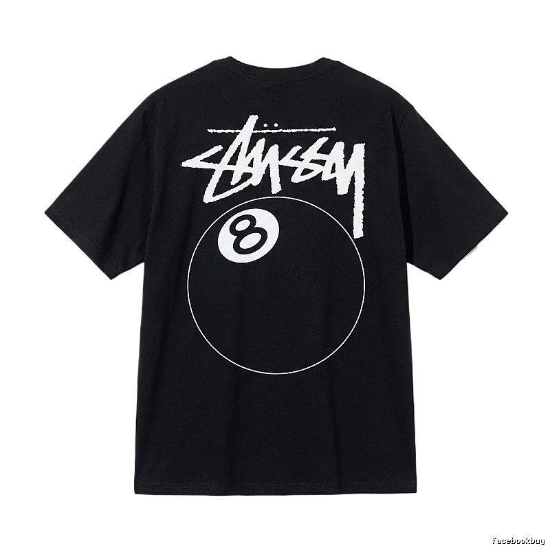 Stussy No. 8 Ball Style Black T-shirt