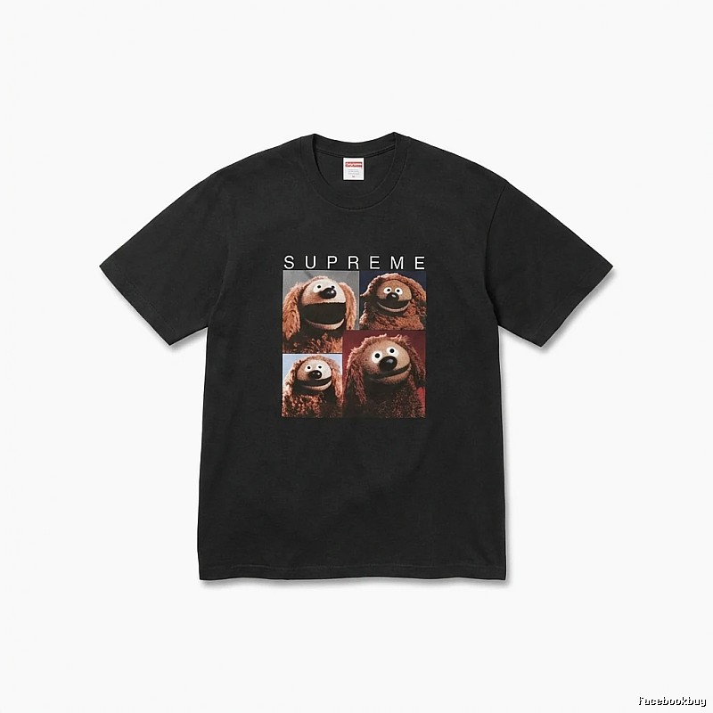 Supreme Cartoon Fun Black T-shirt