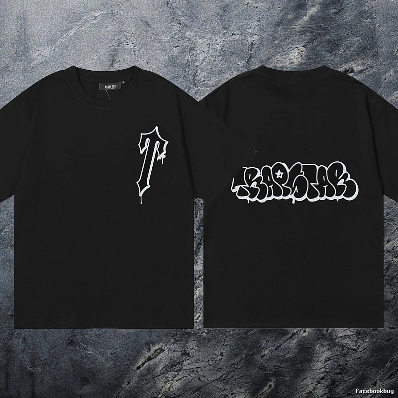 Trapstar Gift Ready Keys graphic T-shirt Black White Key with Fresh Pattern