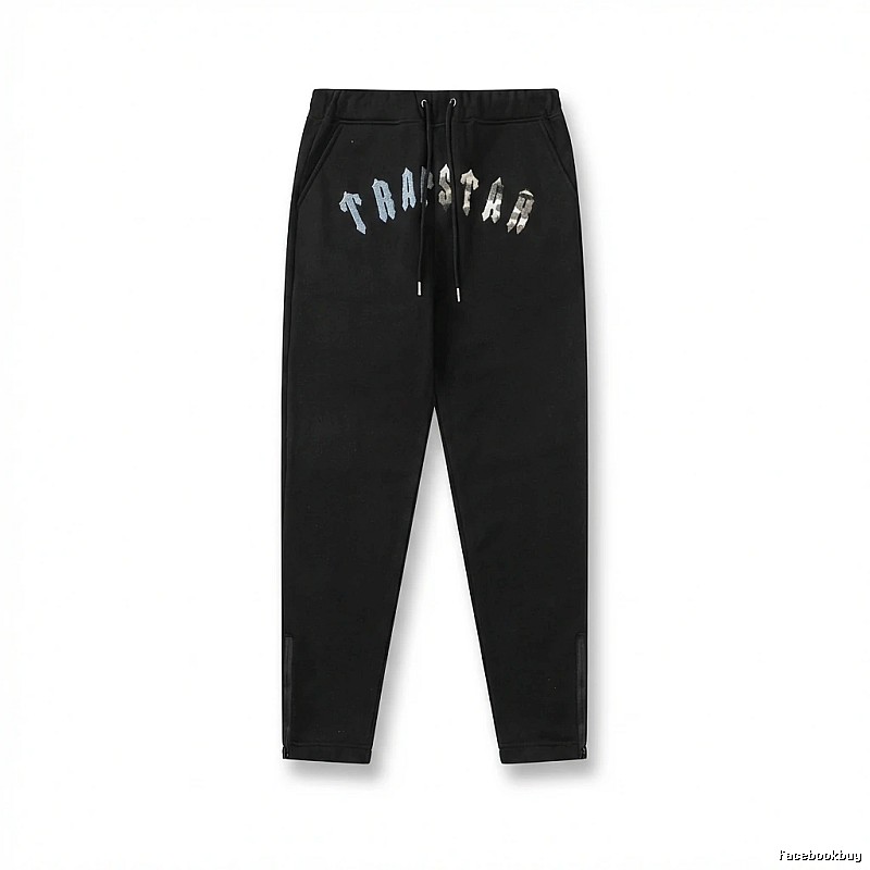 Trapstar Letter Style Black Sweatpants