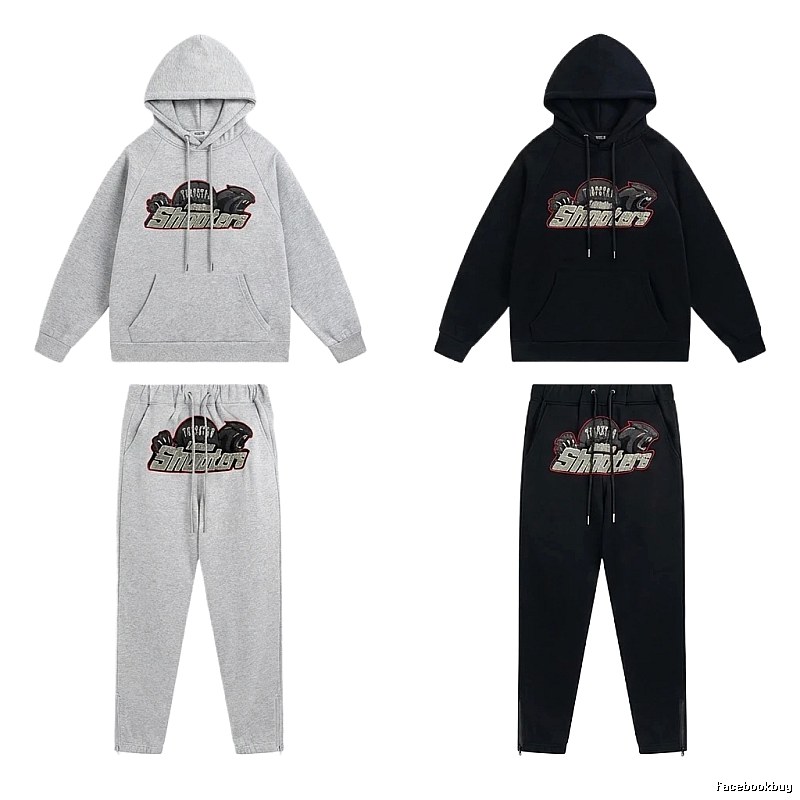 Trapstar sporty grey/black suit set