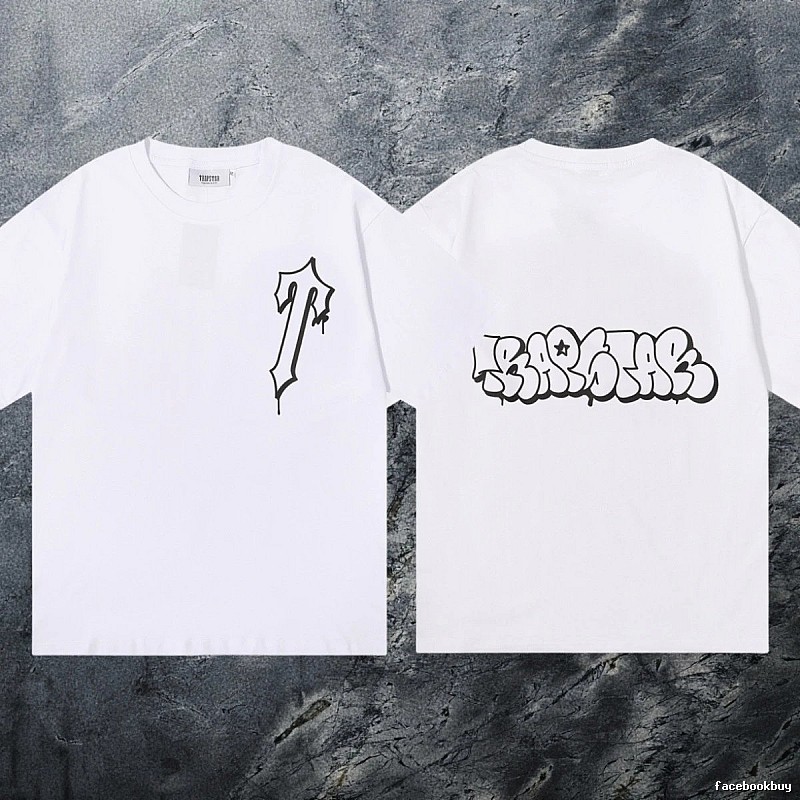 Trapstar Weekend Keys graphic T-shirt Black White Key for Weekend Wear