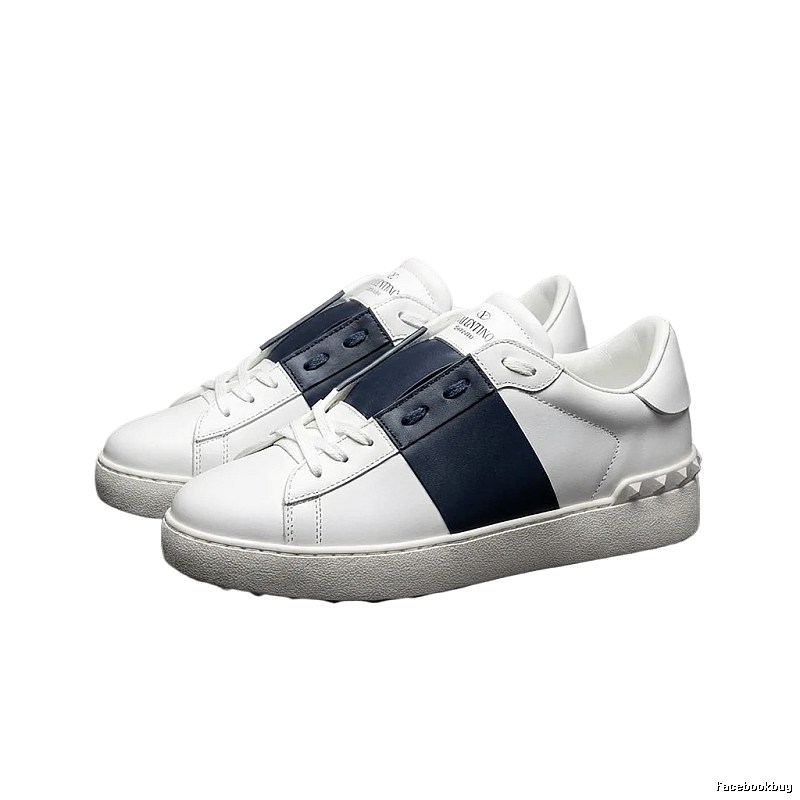 Valentino casual style blue and white sports shoes